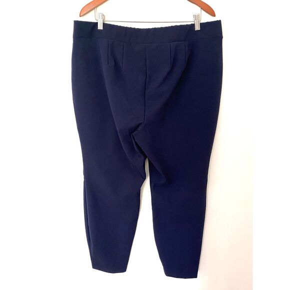 Lane Bryant Blue Stretchy On-The-Go Slim Ankle Pant Sz 18 - Picture 3 of 11